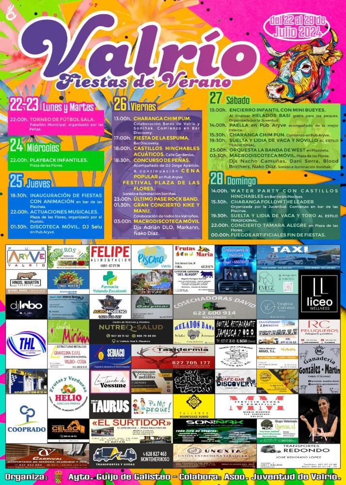 Imagen Fiestas Valrio 2024