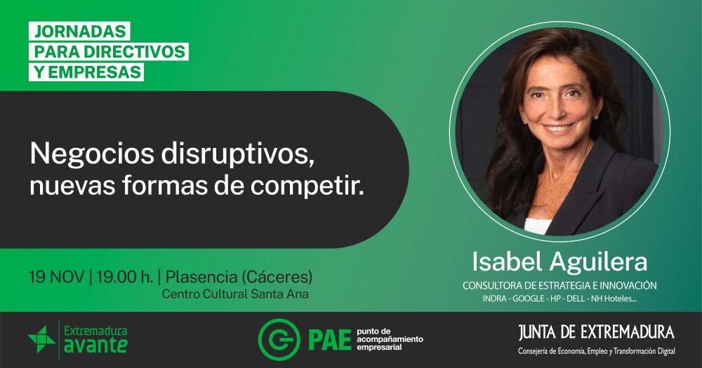 Imagen Jornada para Directivos y Empresa: Negocios disruptivos, nuevas formas de competir.