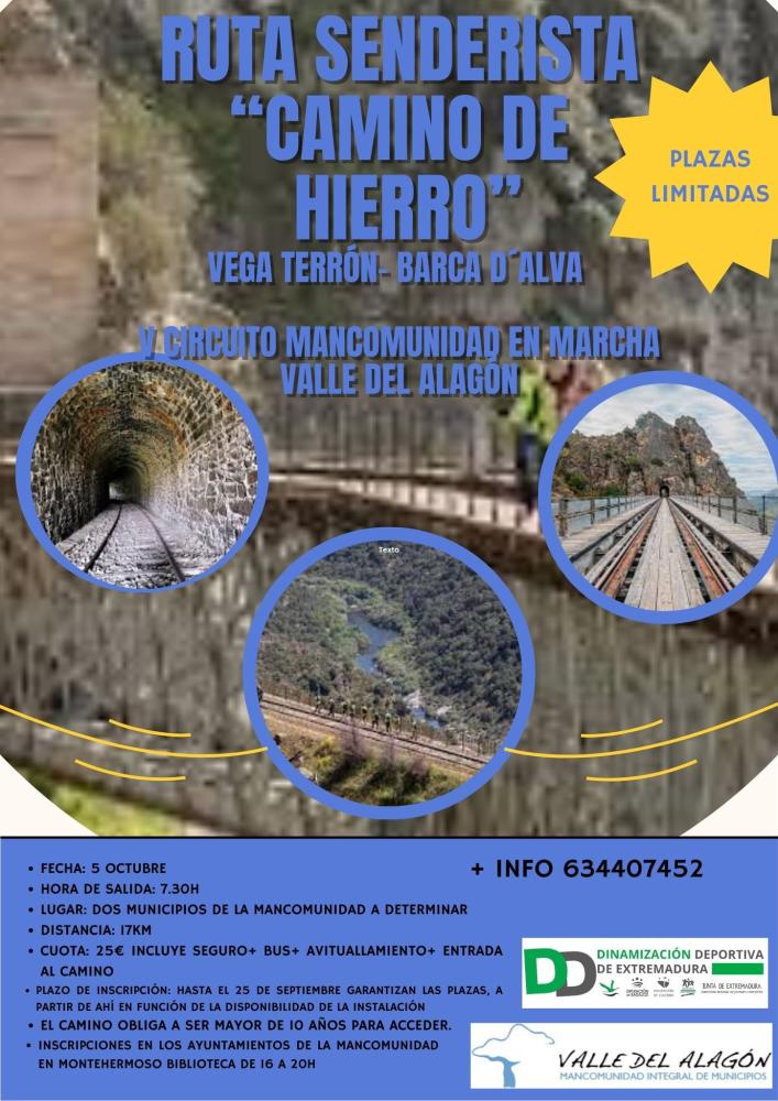 Imagen APERTURA DE INSCRIPCIONES RUTA SENDERISTA 