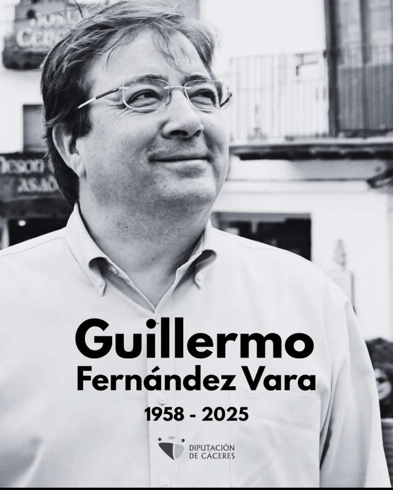 Imagen Desde la Mancomunidad Valle del Alagón lamentamos profundamente el fallecimiento del expresidente de la Junta de Extremadura, Excmo. Sr. D. Guillermo Fernández Vara.