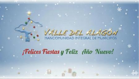 Imagen La Mancomunidad Valle del Alagón os desea unas Felices Fiestas y un Año Nuevo cargado de ilusión y proyectos compartidos.